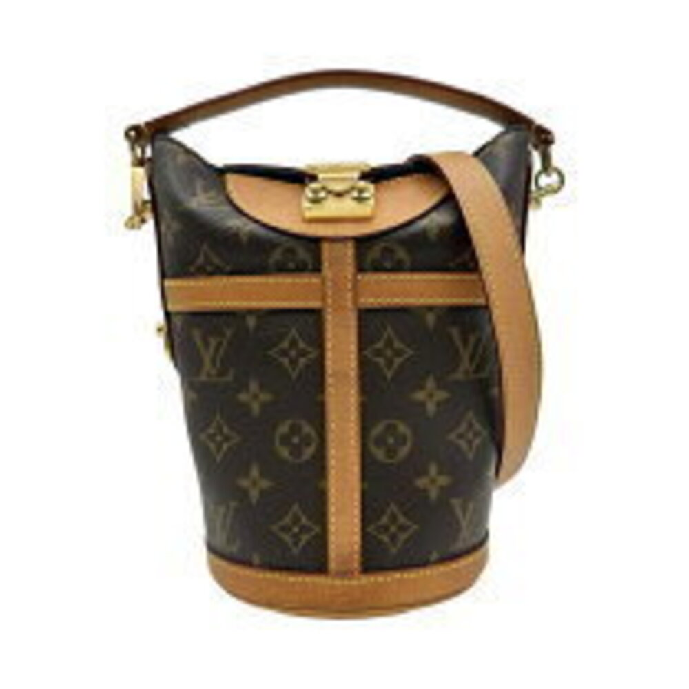 Louis Vuitton Duffle Bag Monogram Canvas Shoulder Bag Brown